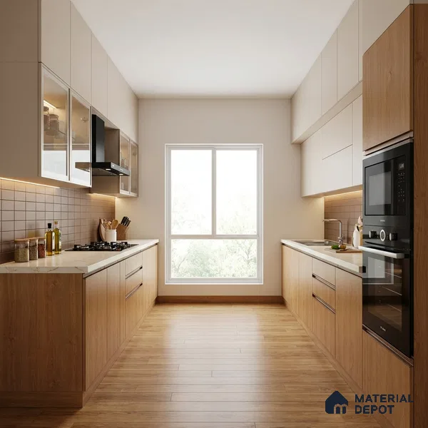 Wooden Look LM 13928 8 ft x 4 ft Texture Finish Decorative Laminate - 1 mm | Suitable for TV Unit, Wardrobe, Kitchen Cabinets