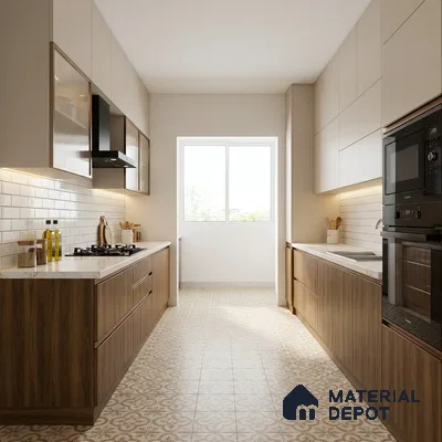 Wooden Look LM 13944 8 ft x 4 ft Texture Finish Decorative Laminate - 1 mm | Suitable for TV Unit, Wardrobe, Kitchen Cabinets
