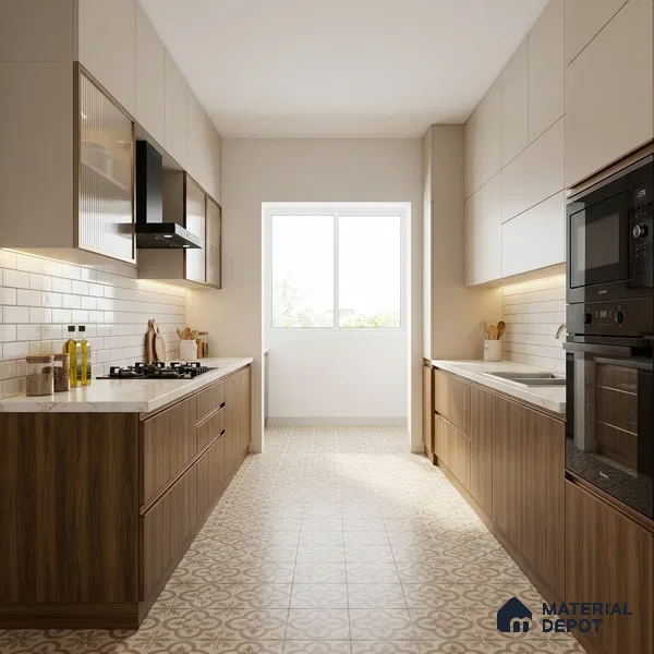Wooden Look LM 13944 8 ft x 4 ft Texture Finish Decorative Laminate - 1 mm | Suitable for TV Unit, Wardrobe, Kitchen Cabinets