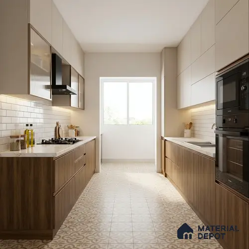 Wooden Look LM 13944 8 ft x 4 ft Texture Finish Decorative Laminate - 1 mm | Suitable for TV Unit, Wardrobe, Kitchen Cabinets