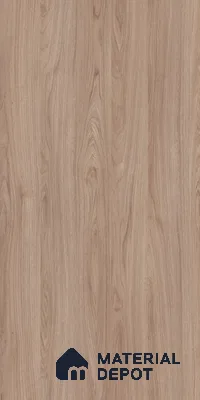 Wooden Look Merino 14036 VNR RH Pale Emillia Walnut 8 ft x 4 ft Chic Wood Finish Decorative Laminate - 1 mm | Suitable for TV Unit, Wardrobe, Kitchen Cabinets