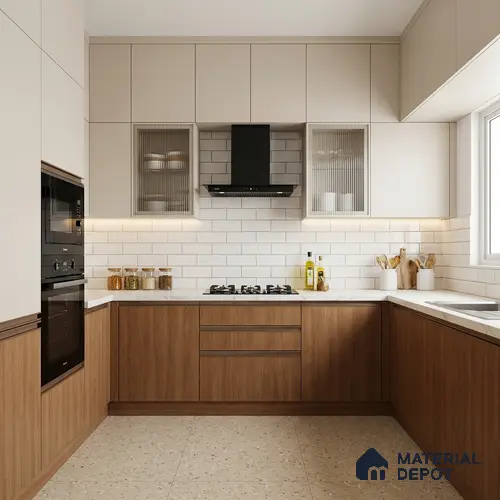 Wooden Look LM 15502 Calandis Oak 8 ft x 4 ft Matte Finish Decorative Laminate - 1 mm | Suitable for TV Unit, Wardrobe, Kitchen Cabinets