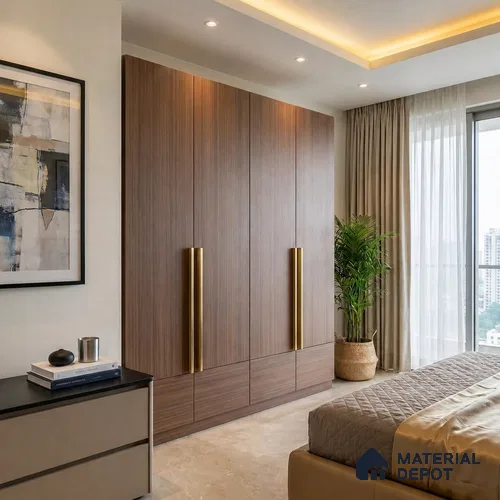 Wooden Look LM 15527 Saw Cut 8 ft x 4 ft Matte Finish Decorative Laminate - 1 mm | Suitable for TV Unit, Wardrobe, Kitchen Cabinets