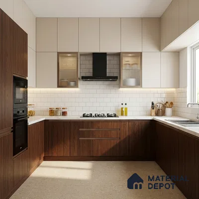 Wooden Look LM 15548 Dalbergia Sisso 8 ft x 4 ft Matte Finish Decorative Laminate - 1 mm | Suitable for TV Unit, Wardrobe, Kitchen Cabinets