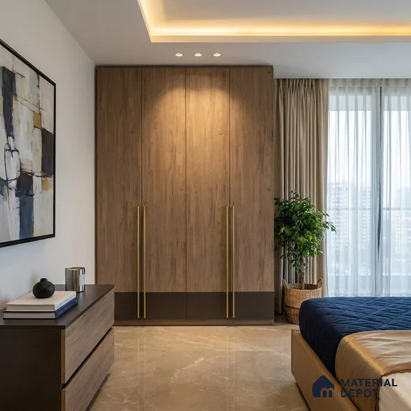 Wooden Look LM 15553 American Spruce 8 ft x 4 ft Matte Finish Decorative Laminate - 1 mm | Suitable for TV Unit, Wardrobe, Kitchen Cabinets