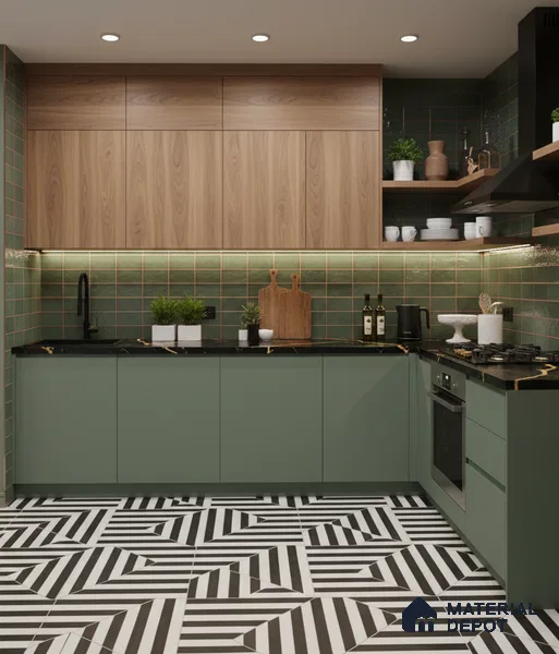 Grey Solid Colors look 2B4146 A155 Riverstone Mist 8 ft x 4 ft Matte Finish Decorative Laminate - 1 mm | Suitable for Living Room, Kitchen, Office | Matching Edgeband 10347 from Prism