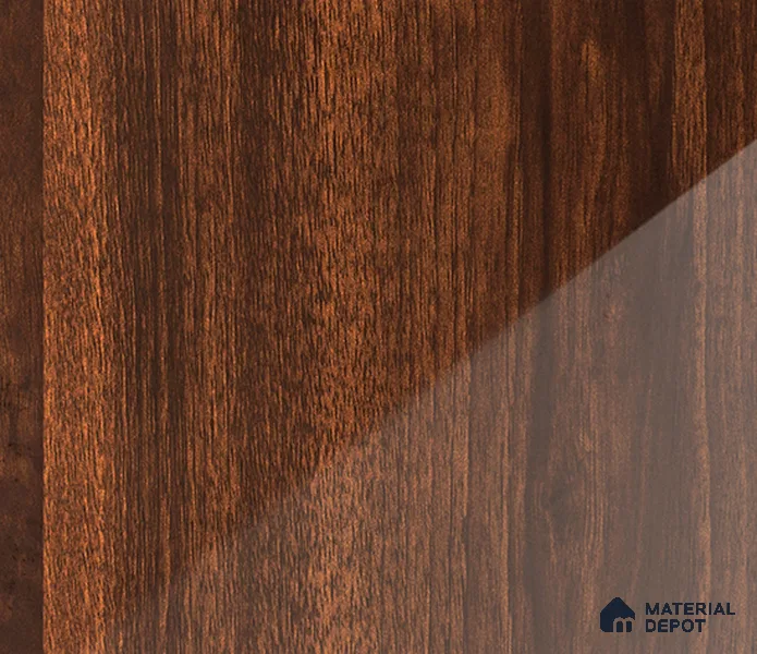 Wooden Look LM 18800 8 ft x 4 ft High Gloss Finish Decorative Laminate - 0.8 mm | Suitable for TV Unit, Wardrobe, Kitchen Cabinets