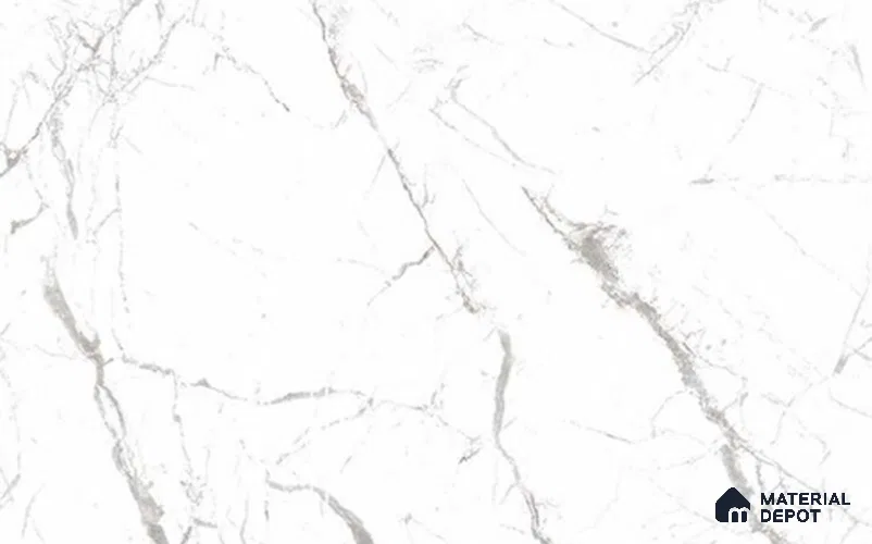 LM 19454 Marmo Bianca Lime Stone Texture Finish 8 ft x 4 ft Decorative Laminate - 1 mm | Suitable for TV Unit, Wardrobe, Kitchen Cabinets