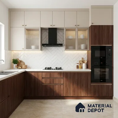Wooden Look LM 21282 Dense Pine 8 ft x 4 ft Texture Finish Laminate - 1 mm | Suitable for TV Unit, Wardrobe, Kitchen Cabinets