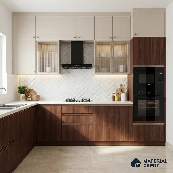 Wooden Look LM 21282 Dense Pine 8 ft x 4 ft Texture Finish Laminate - 1 mm | Suitable for TV Unit, Wardrobe, Kitchen Cabinets