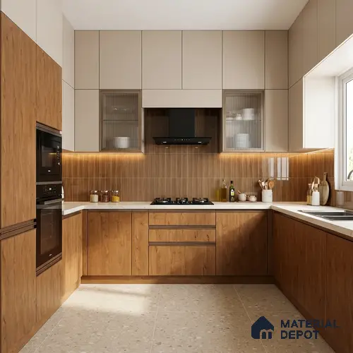 Wooden Look LM 21410 Egger Oak 8 ft x 4 ft Texture Finish Decorative Laminate - 1 mm | Suitable for TV Unit, Wardrobe, Kitchen Cabinets