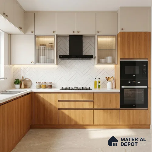 Wooden Look LM 21417 Classy Oak 8 ft x 4 ft Matte Finish Decorative Laminate - 1 mm | Suitable for TV Unit, Wardrobe, Kitchen Cabinets