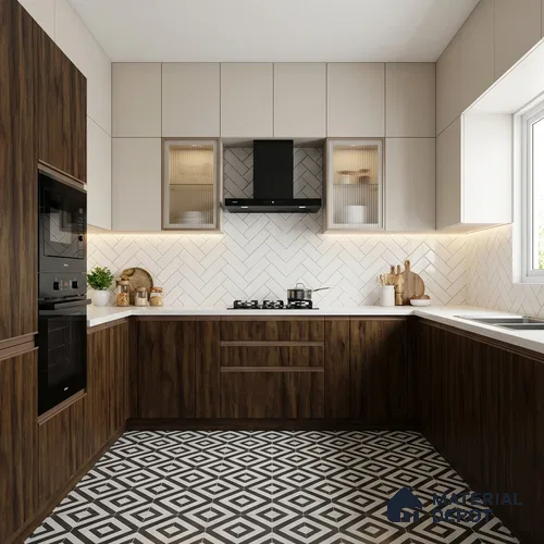 Wooden Look LM 21583 Dark Oak 8ft x 4ft Texture Finish Decorative Laminate - 1 mm | Suitable for TV Unit, Wardrobe, Kitchen Cabinets