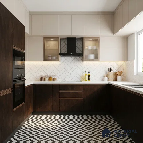 Wooden Look LM 22789 8 ft x 4 ft Texture Finish Decorative Laminate - 1 mm | Suitable for TV Unit, Wardrobe, Kitchen Cabinets