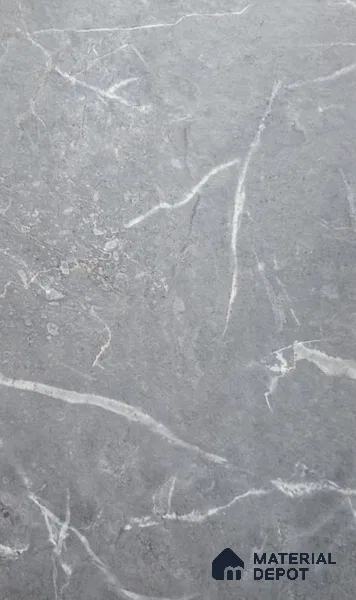 Grey Marble Look LM 22807 8 ft x 4 ft Texture Finish Decorative Laminate - 1 mm | Suitable for TV Unit, Wardrobe, Kitchen Cabinets