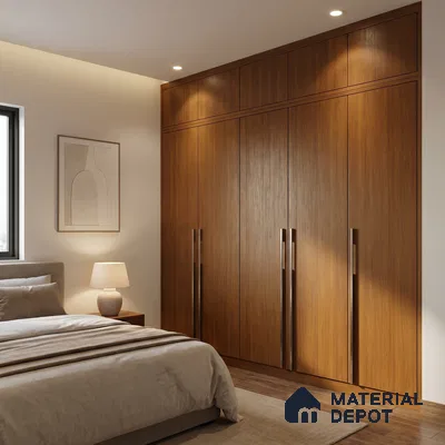 Wooden Look LM 23495 Sunrise Oak 8 ft x 4 ft Aged Radiance Finish Decorative Laminate - 1 mm | Suitable for TV Unit, Wardrobe, Kitchen Cabinets