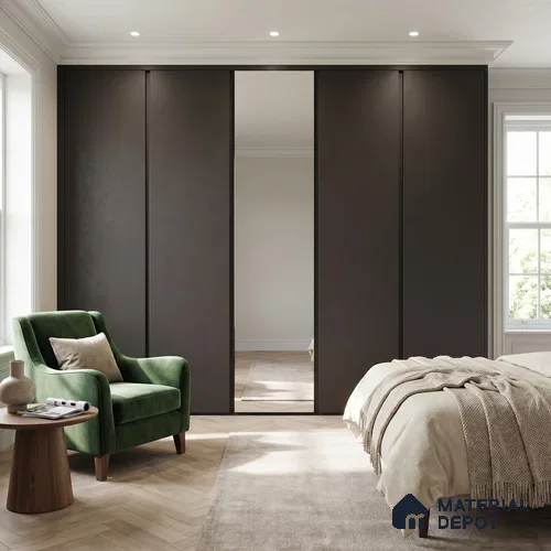 LM 23520 (SMT 404) Peach Royale 8 ft x 4 ft Super Matte Finish Decorative Laminate - 1 mm | Suitable for Living Room, Kitchen, Office