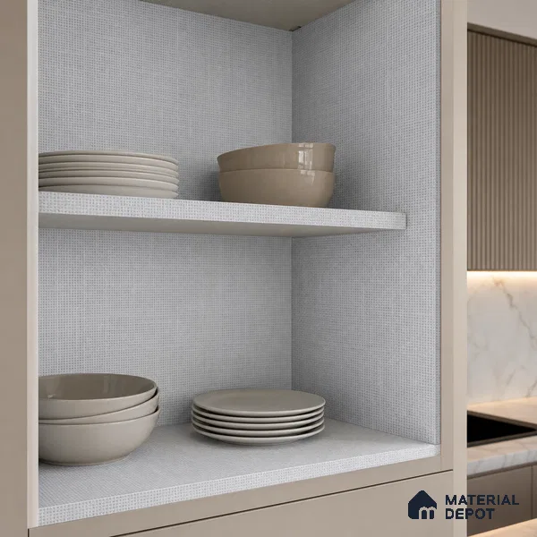 Fabric Liner Laminate LM 23959 B 8 x 4 ft Suede Finish - 0.8 mm | Ideal For Wardrobes | Matching Edgeband - EB 01703