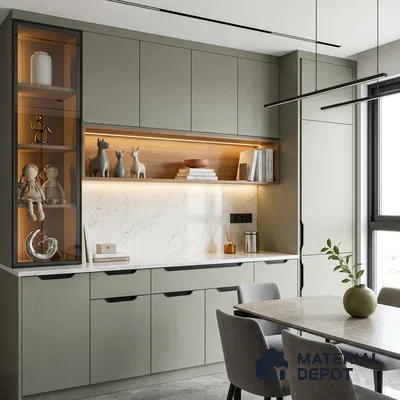 Stone Look LM 24375  8 ft x 4 ft Texture Finish Decorative Laminate - 1 mm | Suitable for TV Unit, Wardrobe, Kitchen Cabinets