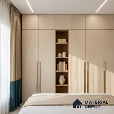 Stone Look LM 24381  8 ft x 4 ft Texture Finish Decorative Laminate - 1 mm | Suitable for TV Unit, Wardrobe, Kitchen Cabinets