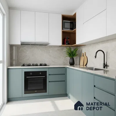 Stone Look LM 24382  8 ft x 4 ft Texture Finish Decorative Laminate - 1 mm | Suitable for TV Unit, Wardrobe, Kitchen Cabinets