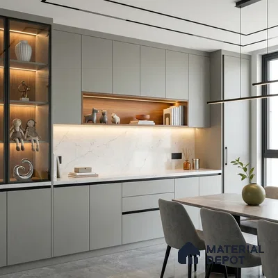 Stone Look LM 24389  8 ft x 4 ft Texture Finish Decorative Laminate - 1 mm | Suitable for TV Unit, Wardrobe, Kitchen Cabinets