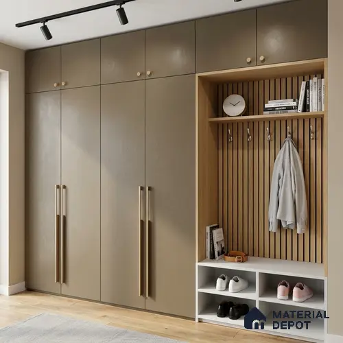 Stone Look LM 24392  8 ft x 4 ft Texture Finish Decorative Laminate - 1 mm | Suitable for TV Unit, Wardrobe, Kitchen Cabinets