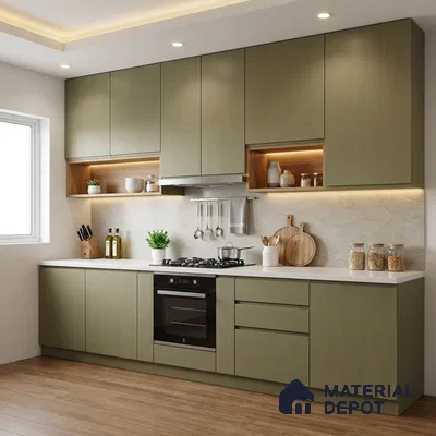 Wooden Look LM 24420 8 ft x 4 ft Texture Finish Decorative Laminate - 1 mm | Suitable for TV Unit, Wardrobe, Kitchen Cabinets