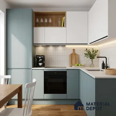 Wooden Look LM 24423 8 ft x 4 ft Texture Finish Decorative Laminate - 1 mm | Suitable for TV Unit, Wardrobe, Kitchen Cabinets