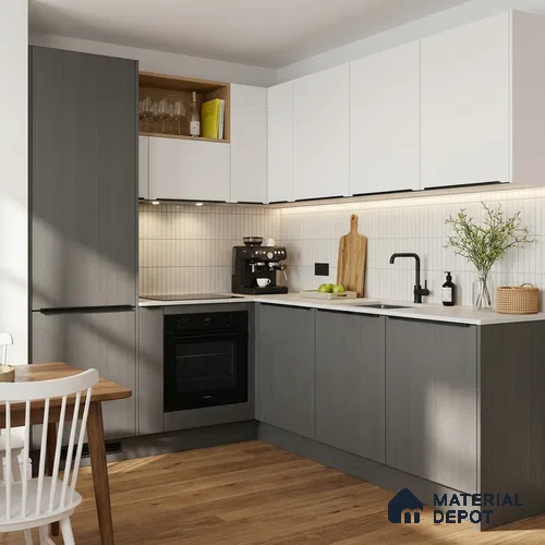 Wooden Look LM 24426 8 ft x 4 ft Texture Finish Decorative Laminate - 1 mm | Suitable for TV Unit, Wardrobe, Kitchen Cabinets