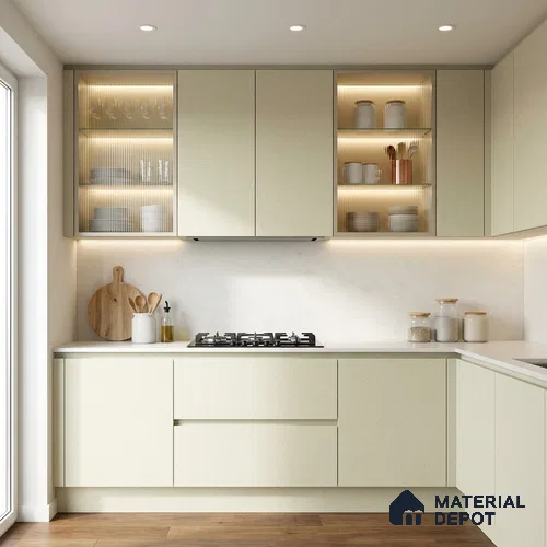 Stone Look LM 24435 8 ft x 4 ft Texture Finish Decorative Laminate - 1 mm | Suitable for TV Unit, Wardrobe, Kitchen Cabinets