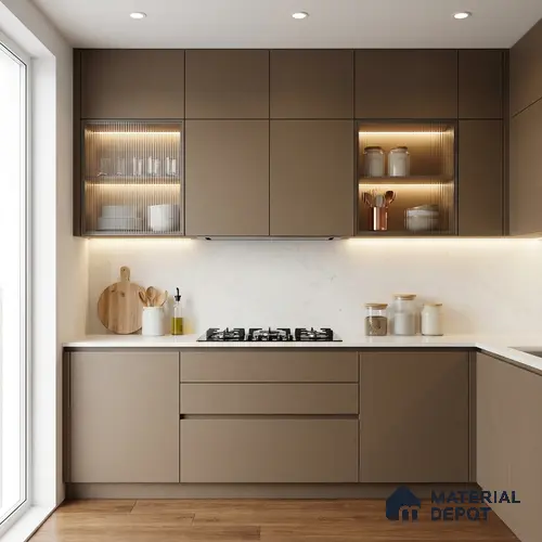 Stone Look LM 24439  8 ft x 4 ft Texture Finish Decorative Laminate - 1 mm | Suitable for TV Unit, Wardrobe, Kitchen Cabinets