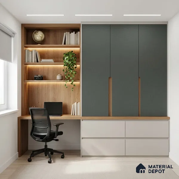 Stone Look LM 24442  8 ft x 4 ft Texture Finish Decorative Laminate - 1 mm | Suitable for TV Unit, Wardrobe, Kitchen Cabinets