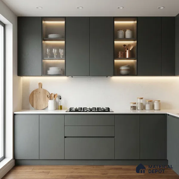 Stone Look LM 24442  8 ft x 4 ft Texture Finish Decorative Laminate - 1 mm | Suitable for TV Unit, Wardrobe, Kitchen Cabinets
