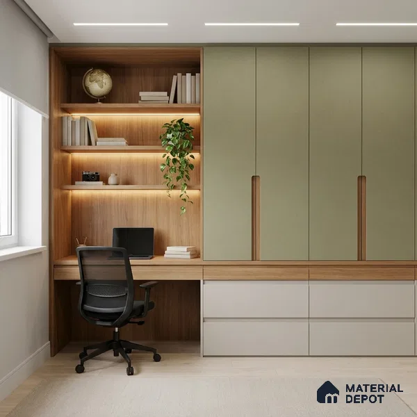 Stone Look LM 24444 8 ft x 4 ft Texture Finish Decorative Laminate - 1 mm | Suitable for TV Unit, Wardrobe, Kitchen Cabinets
