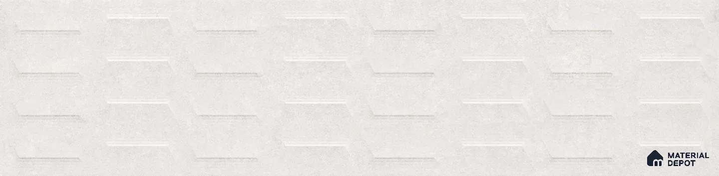 TL 01227 B Loft Bianco Cotte 1200x300 mm GVT Abstract Look Tile - 9 mm (Sample)