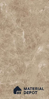 Budget Friendly Marble Floor & Wall Tile Value For Money TL 05592 Brown Logger 4 ft x 2 ft - Vitrified Glossy Finish -9 mm | 7 Random Design | Suitable for Living Room, Bedroom & Bathroom
