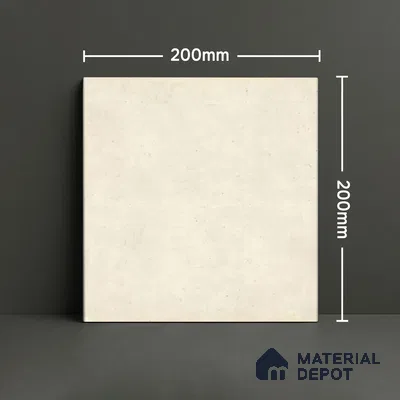 Subway Wall Tile TL 04970 Torpedo Base Vanta Vanilla Slate 8 x 8 inch Ceramic Matte Finish - 10 mm | Suitable for Highlighter Walls, Foyer, Bathroom, Kitchen Wall & Backsplashes (Sample)