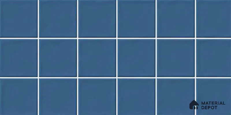 Faux Subway Wall Tile TL 06770 Lustra Plaza Twilight 2 ft x 1 ft Ceramic Glossy Finish - 9 mm | Suitable for Bathroom, Kitchen backsplash | Please Expect a Slight Variation of Pattern