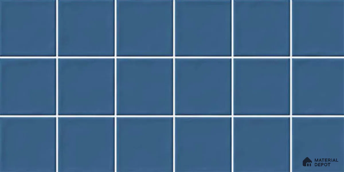 Faux Subway Wall Tile TL 06770 Lustra Plaza Twilight 2 ft x 1 ft Ceramic Glossy Finish - 9 mm | Suitable for Bathroom, Kitchen backsplash | Please Expect a Slight Variation of Pattern