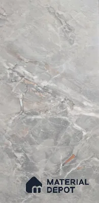 Grey Marble Look LM 22690 8 ft x 4 ft Texture Finish Decorative Laminate - 1 mm | Suitable for TV Unit, Wardrobe, Kitchen Cabinets