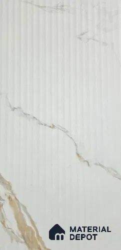 Marble Fluted LM 22715 8 ft x 4 ft Texture Finish Decorative Laminate - 1 mm | Suitable for TV Unit,Wardrobe, Kitchen Cabinets