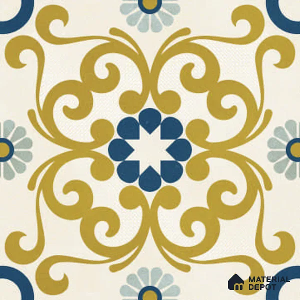 Subway Wall Tile TL 12623 Bella 8 inch x 8 inch Ceramic Luster Matte Finish - 10 mm | Suitable for Kitchen & Bathroom