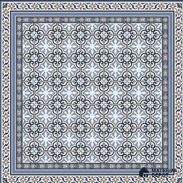 M-10163 Moroccan 300x300 mm Wall & Floor Ceramic Carpet Tile - 7.5 mm (Sample)