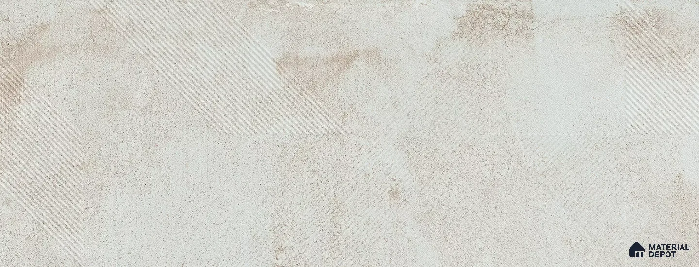 TL 02143 A Lassa Mint Spiga 1200 x 300 mm GVT Matte Finish Cement Look Tile - 9 mm (Sample)