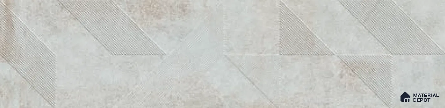 TL 02143 A Lassa Mint Spiga 1200 x 300 mm GVT Matte Finish Cement Look Tile - 9 mm (Sample)