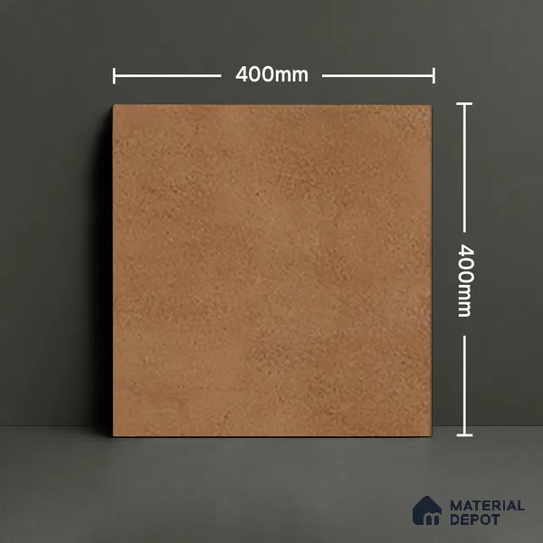 Parking Floor Tile TL 07576 Maple Dust | 16 x 16 inch | Anti Slip Matte Finish Heavy Duty Vitrified Tile - 12 mm | Suitable For High Traffic Areas, Bathroom, Balcony | Pattern Alignment May Vary | 2-3 mm Spacer is Mandatory