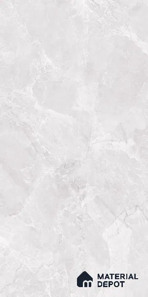 Marble Floor & Wall Tile TL 07137 Sumia Bianco 4 ft x 2 ft Glossy Finish Vitrified Tile - 9 mm | 4 Random Design | Suitable For living Room, Bedroom, Bathroom | Random Designs