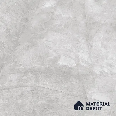Marble Floor & Wall Tile TL 07128 Dinova Silver 4 ft x 2 ft Glossy Finish Vitrified Tile - 9 mm | 3 Random Design | Suitable For living Room, Bedroom, Bathroom | Random Designs