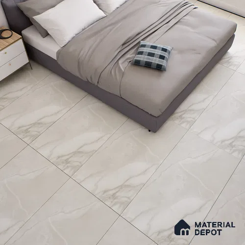 Marble Floor & Wall Tile TL 10261 G Sparta Pista 4 ft x 2 ft Matte Finish Vitrified Tile - 9 mm | 4 Random Design | Suitable For living Room, Bedroom, Bathroom | Random Designs